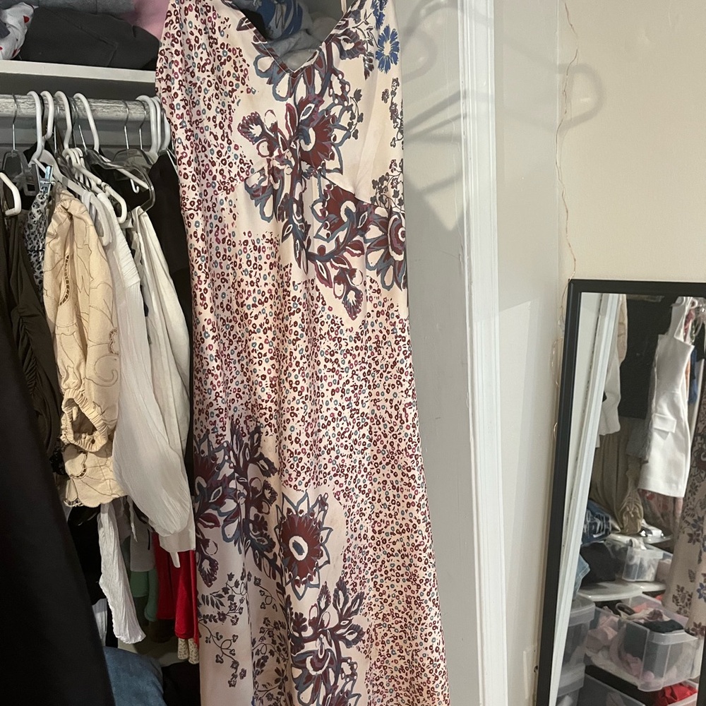 Floral Print Sleeveless Dress